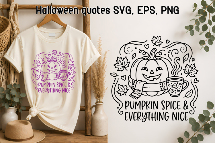 Halloween pumpkin quotes SVG | Halloween SVG
