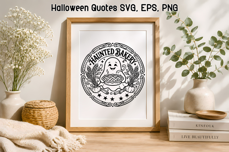 Haunted Bakery SVG Design | Halloween SVG