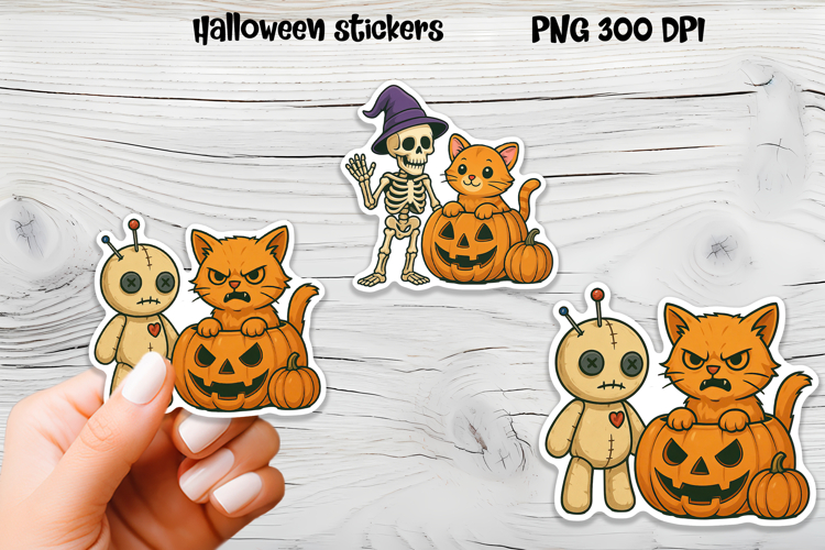 Halloween stickers PNG | Printable Halloween dog sticker