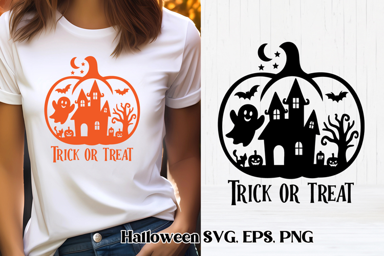 Pumpkin Silhouette SVGs Image 6