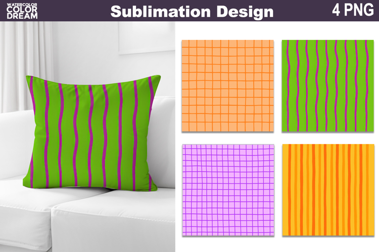 Hand-drawn Background Pillow Design | Fall Halloween Print