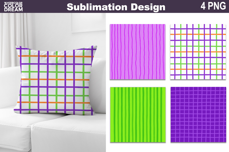 Hand-drawn Background Pillow Design | Fall Halloween Print