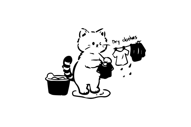 Cute Cat Illustration Image 19