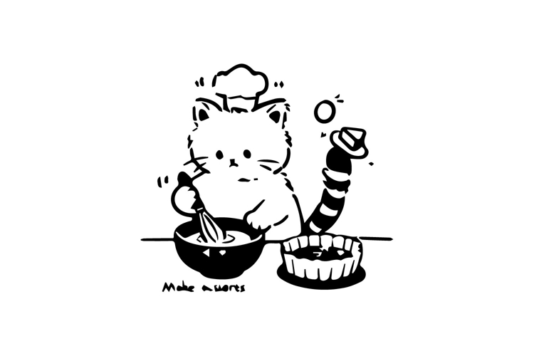Cute Cat Illustration Image 20