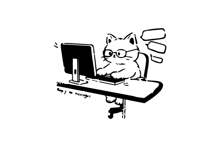 Cute Cat Illustration Image 21