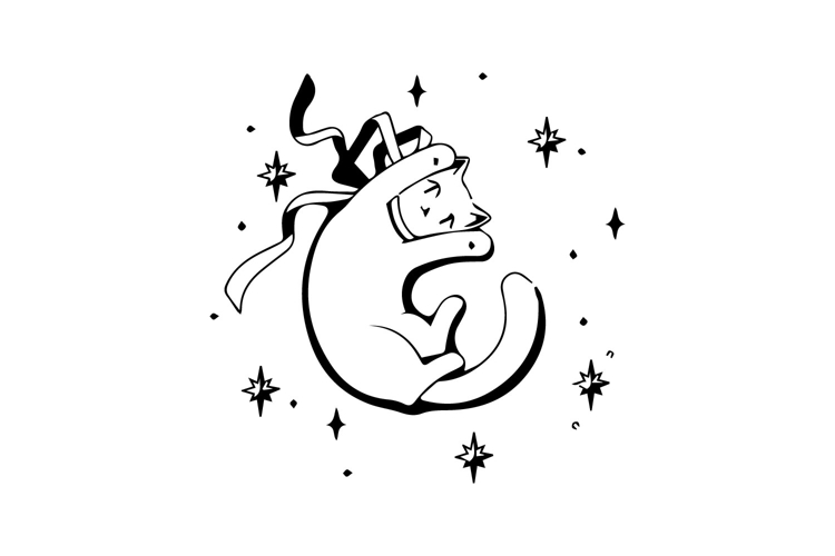 Cute Cat Illustration Image 24