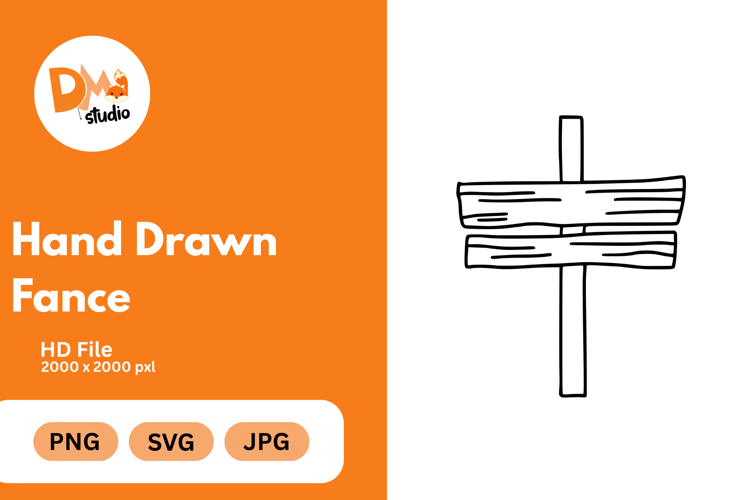 Hand Drawn Fence