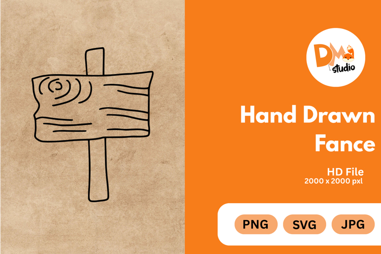 Hand Drawn Fence