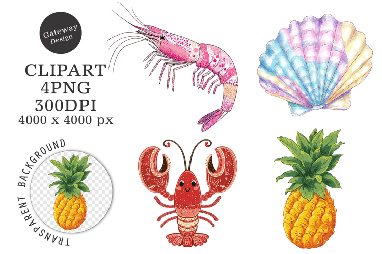 Hand Drawn Summer Clipart