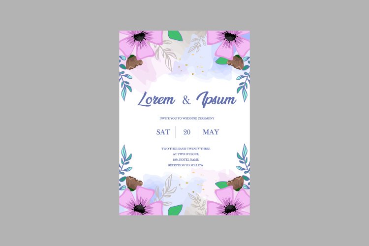 Vintage Flower Illustration Image 23