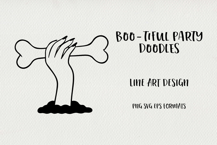 Skeleton Hand Svg Image 4
