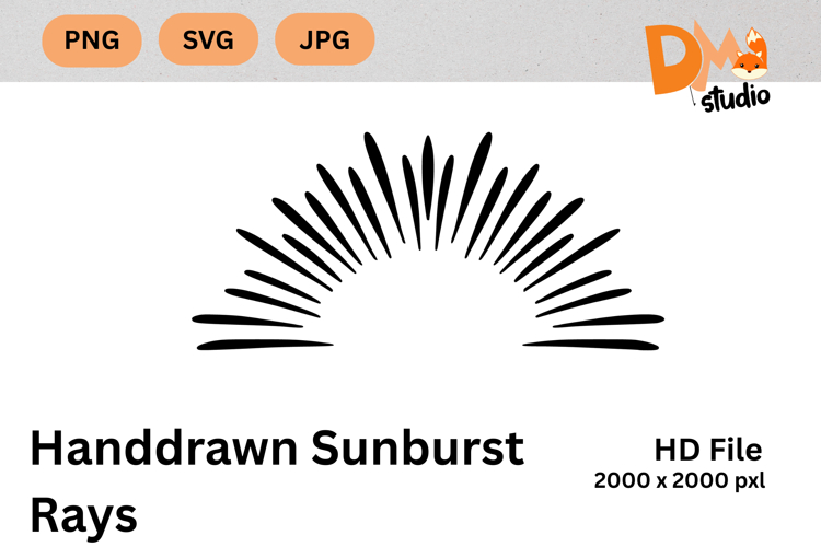 Sunburst Clipart Image 20