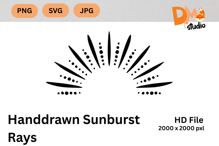 Sunburst Clipart Image 10
