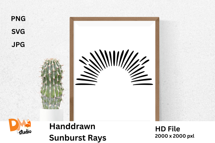 Sunburst Clipart Image 3