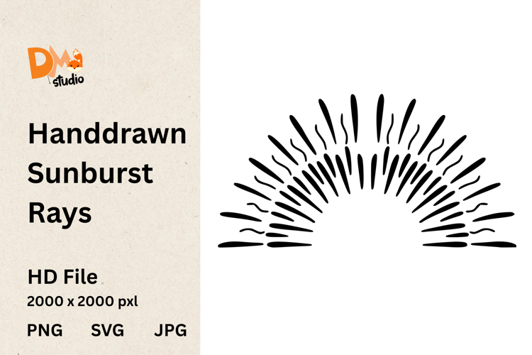 Sunburst Clipart Image 19