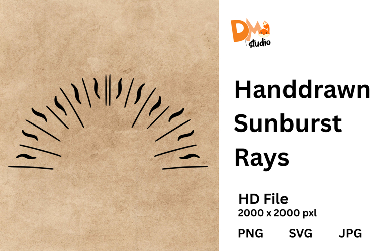 Sunburst Clipart Image 17
