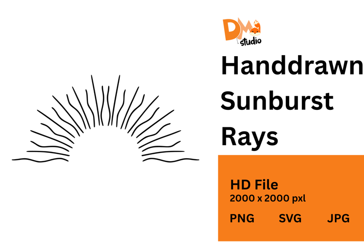 Sunburst Clipart Image 16
