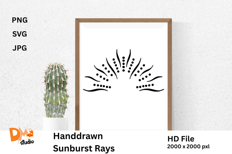 Sunburst Clipart Image 13