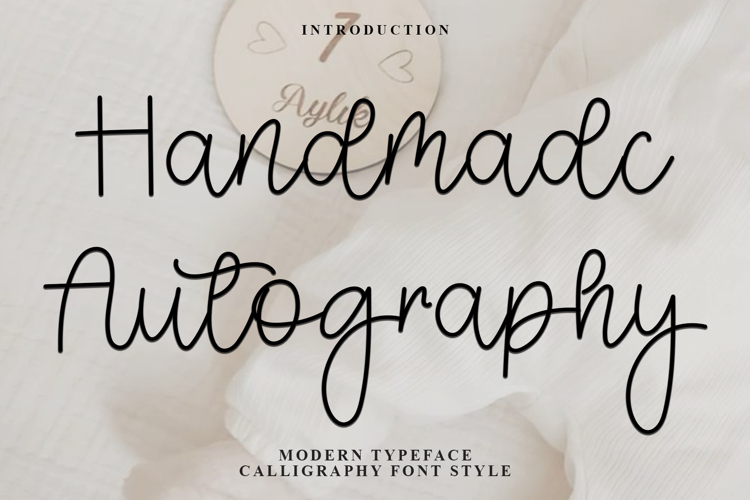 Autography Font Image 13