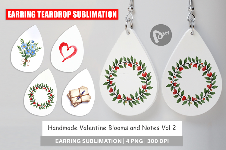 Earring Sublimation Designs Image 8