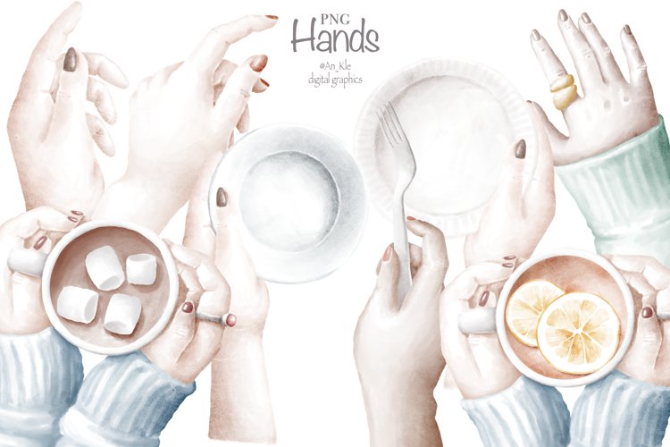 Hands Clipart Image 18