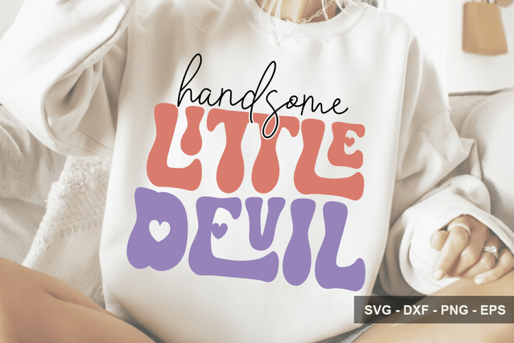 Handsome Little Devil - Halloween Design
