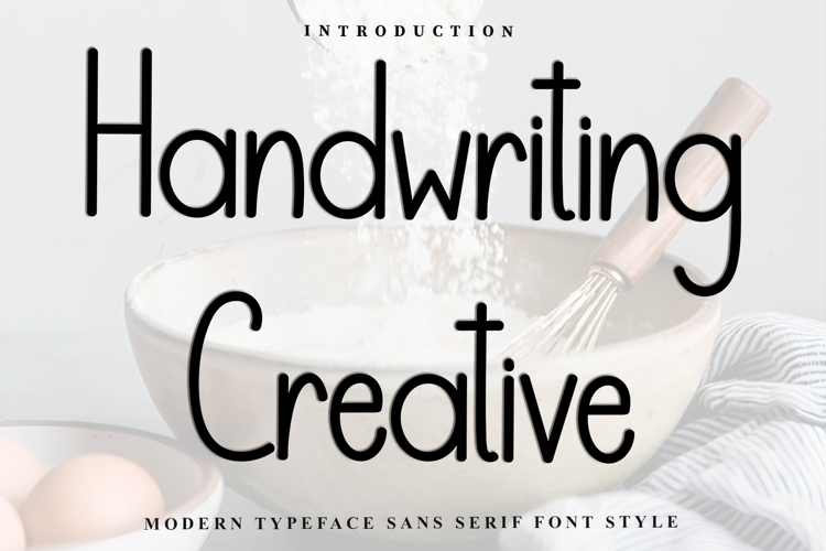 Handwriting Creative example image 1