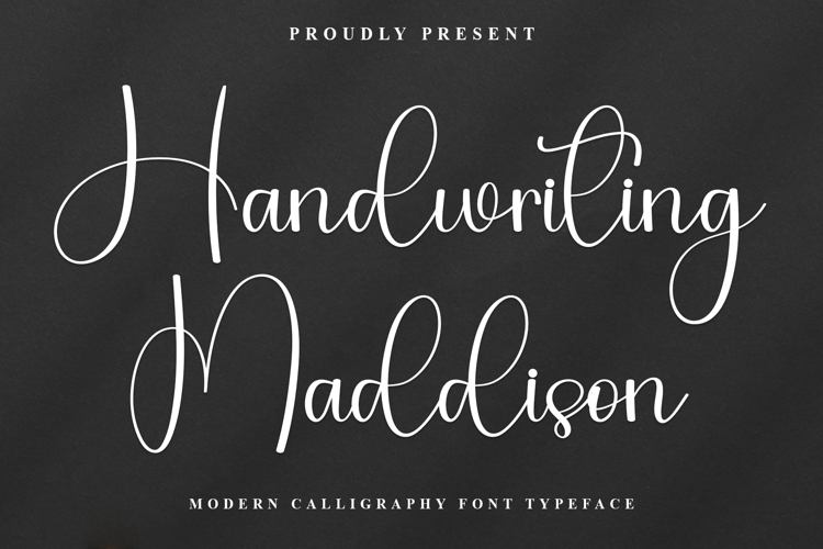Handwriting Maddison