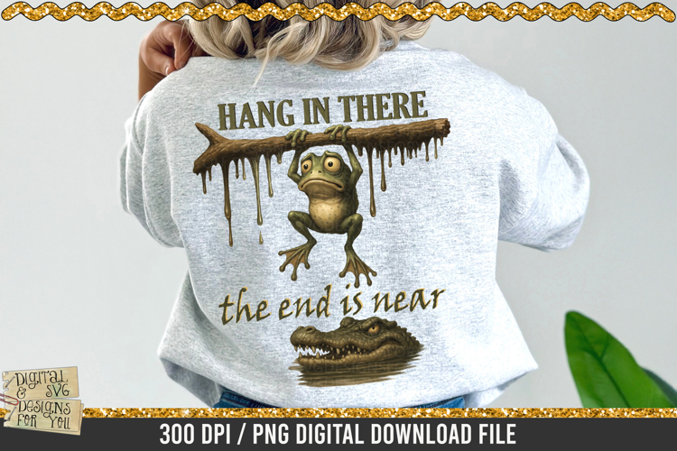 Hang in there png | Funny Frog & Crocodile | Office png