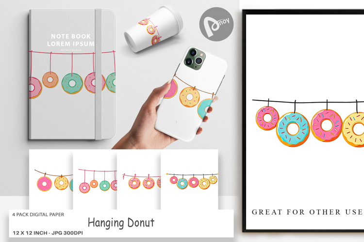 Donut Clipart Image 7