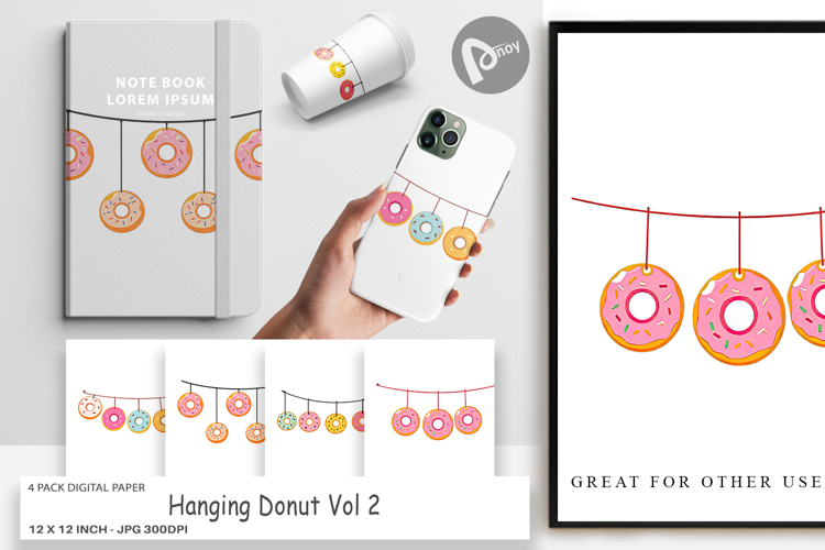 Donut Clipart Image 5