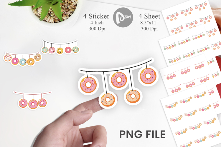 Donut Clipart Image 13
