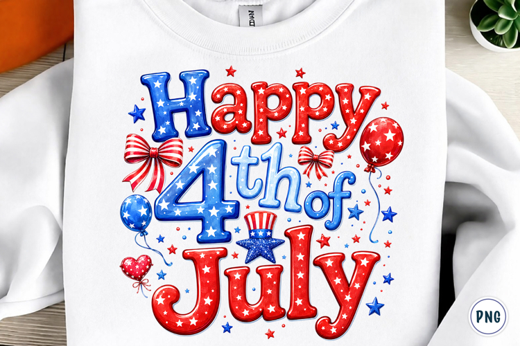 Happy 4th Of July Png example image 1