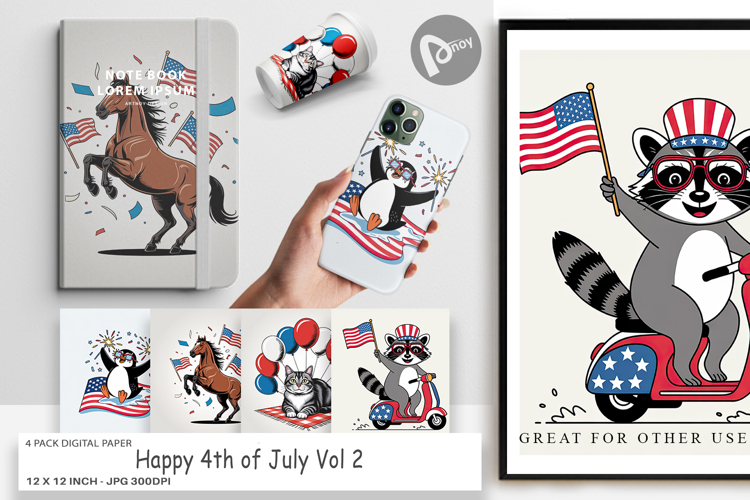 Happy 4th Of July Clipart Image 4