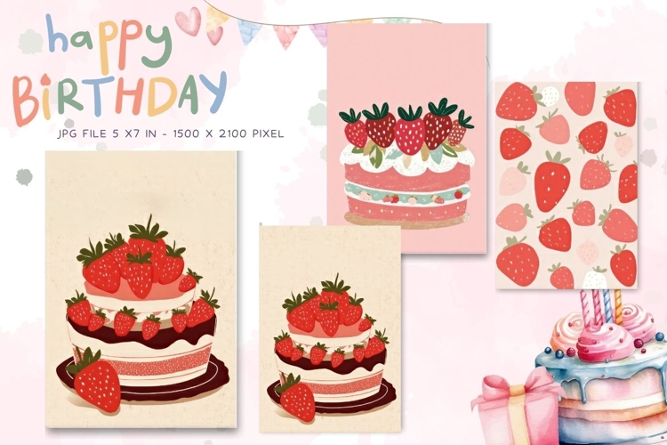 Birthday Card SVGs Image 4