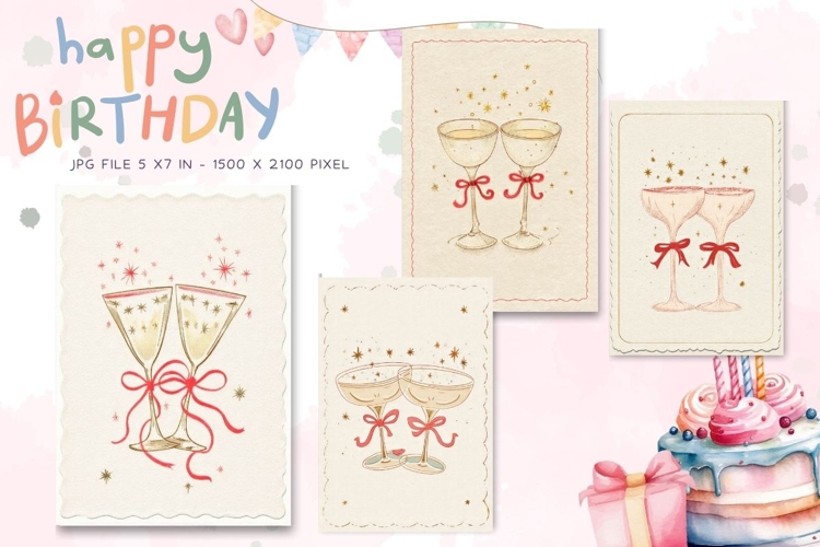 Birthday Card SVGs Image 6