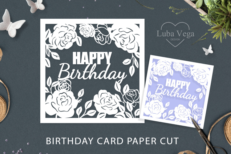 Birthday Card SVGs Image 2