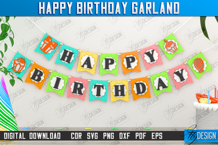 Feliz Cumple Svg Image 7
