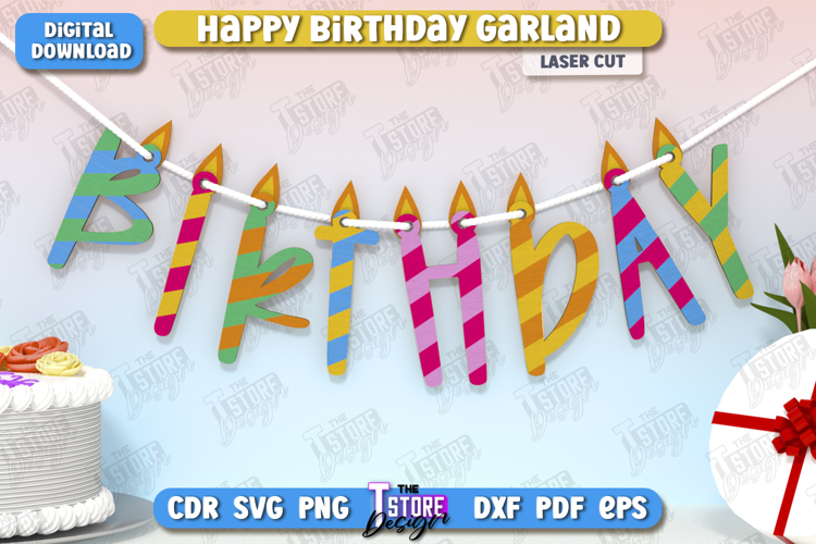 Birthday Banner Clipart Image 4