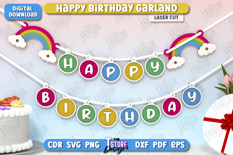 Birthday Banner Clipart Image 2
