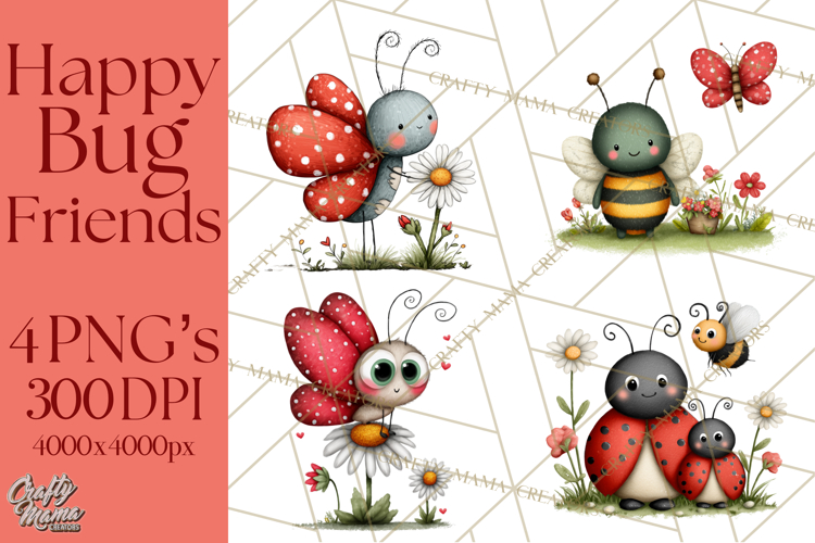 Cute Ladybugs Clipart Image 20