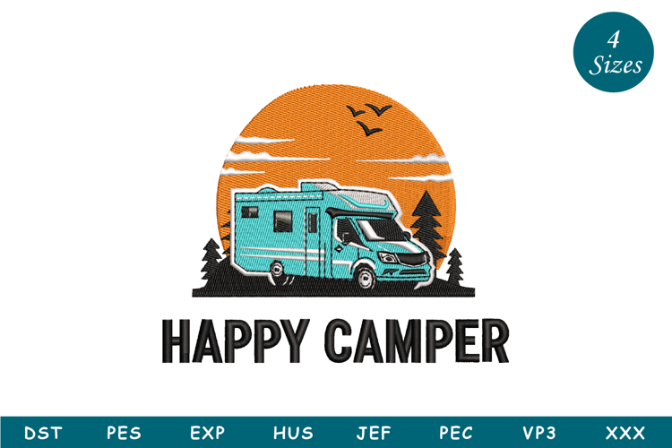 Camping Embroidery Designs Image 4