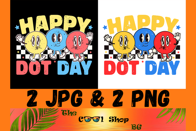 Happy Dot Day Png, Dot Day Shirt Png, Polka Dot Png