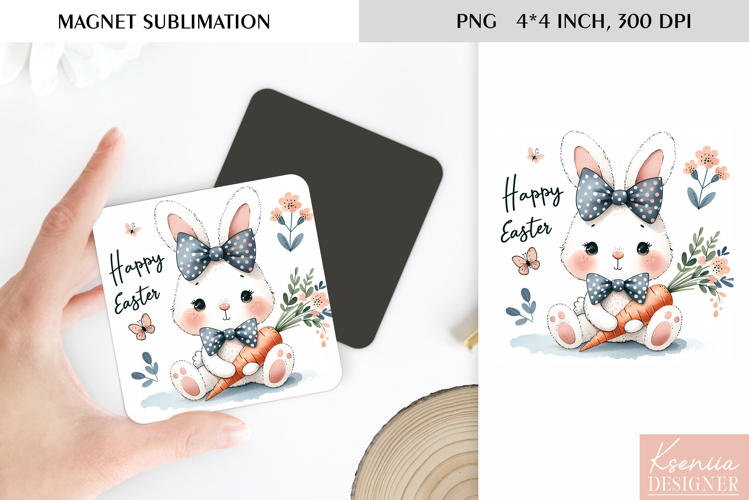 Cute Animals|Happy Easter| Animal Kitchen Magnet