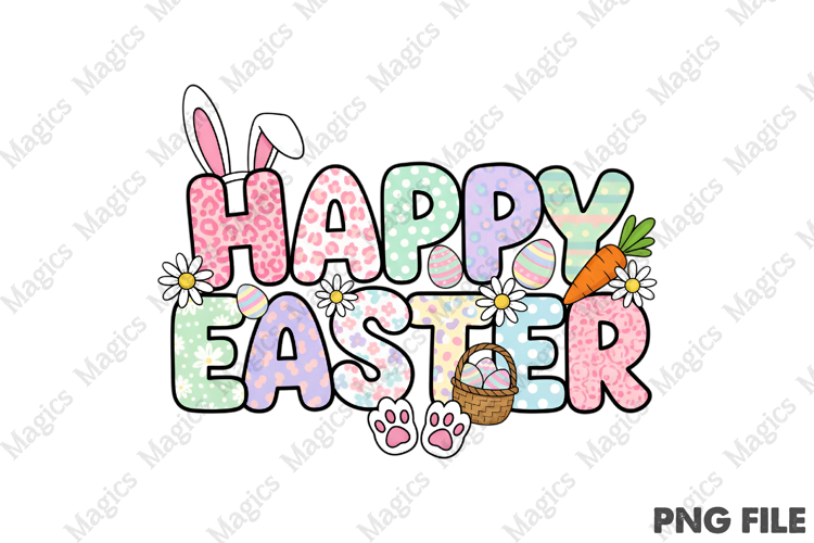 Easter Bunny Illustration Image 14