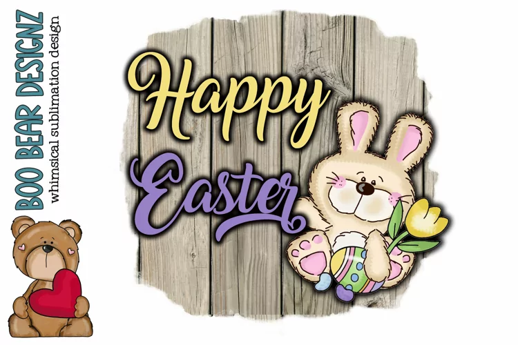 Happy Easter Sublimation design