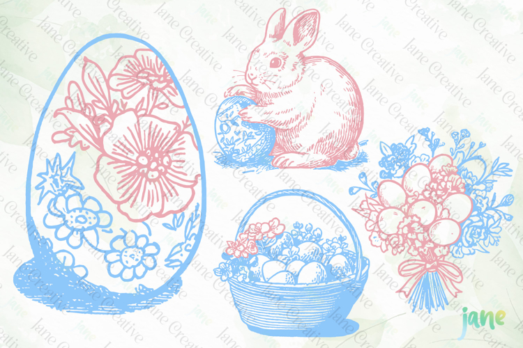 Happy Easter Day SVG PNG Clipart