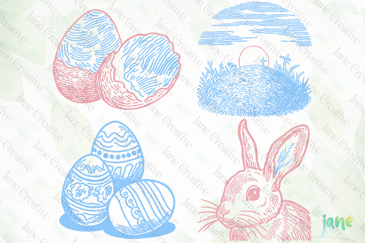 Happy Easter Day SVG PNG Clipart