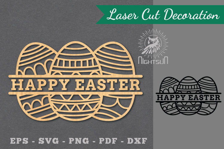 Easter Egg Silhouette Image 3