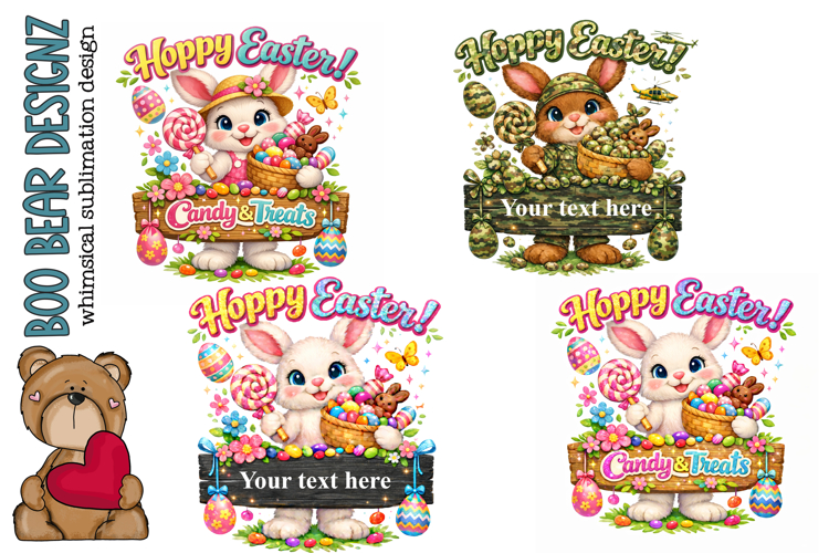Happy Easter Basket Clipart